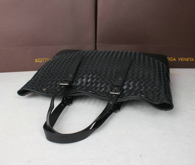 Bottega Veneta intrecciato VN briefcase M90008C black - Click Image to Close